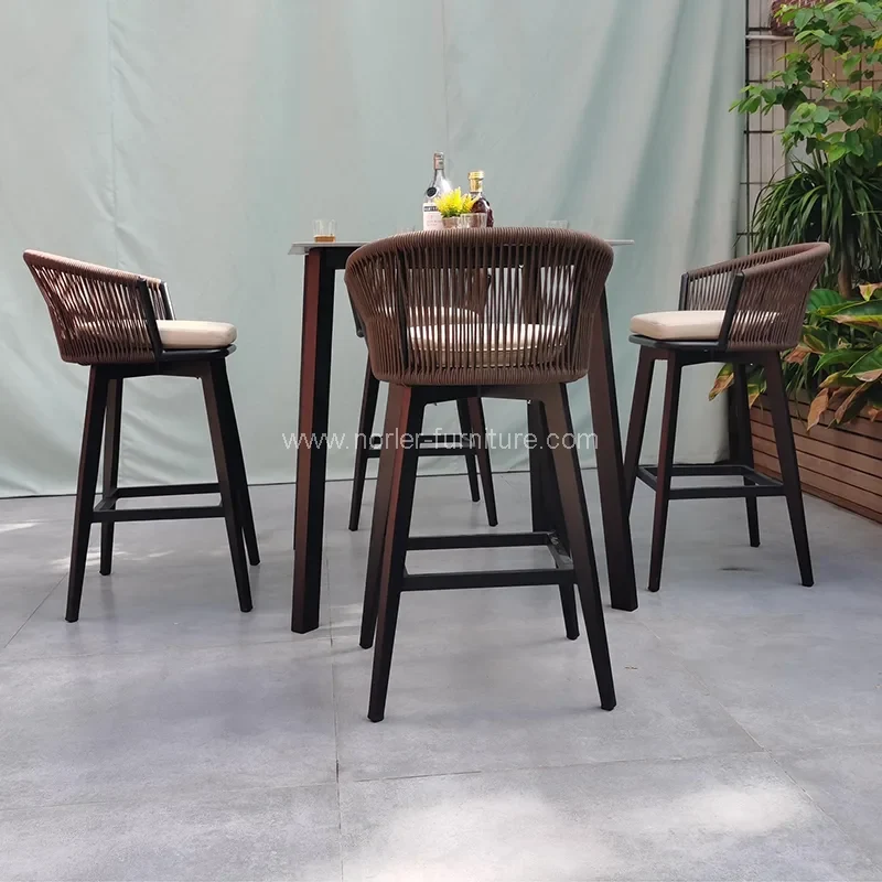 Mobilier în aer liber Patio Hotel Beach Set de bar